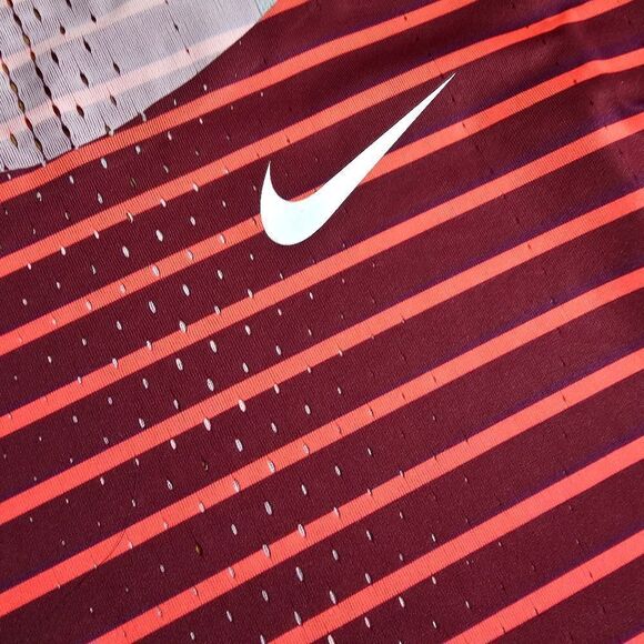 Nike Aeroswift Running Racing Singlet Tank Top Dri-Fit ADV Red Orange Medium M - Picture 7 of 17